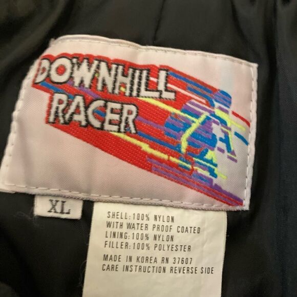 Downhill Racer Black ski pants snow pants XL - Picture 5 of 6